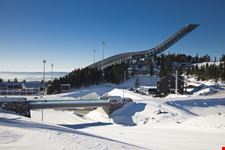 Holmenkollen, con l'Holmenkollenbakken in primo piano