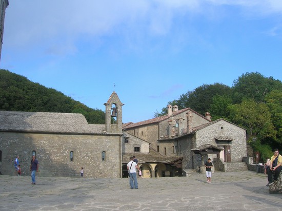 La piazza del Santuario
