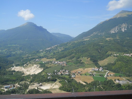 vista dall'alto