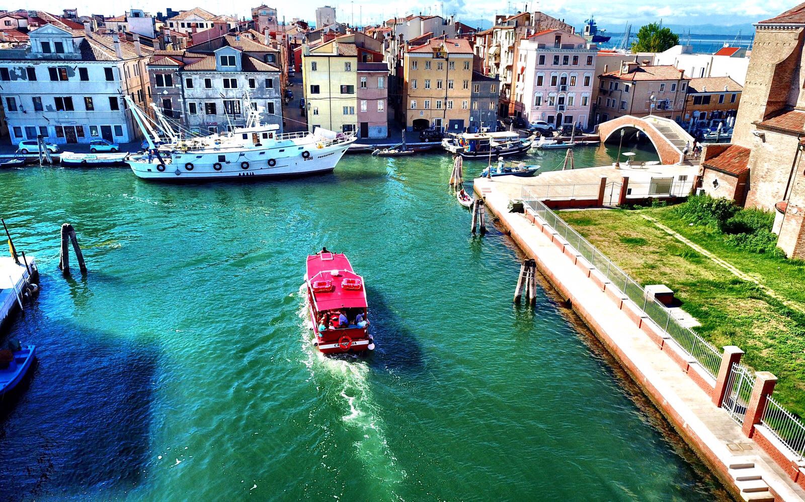 Chioggia in traghetto