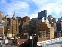 Veduta di Hell's Kitchen a New York