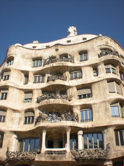 La Pedrera (Casa Milà) Barcelona  