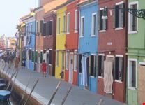 Casette colorate a Burano