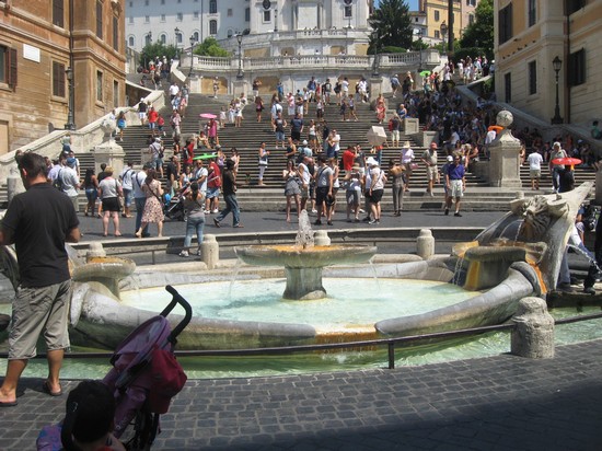 Fontana Piazza di Spagna