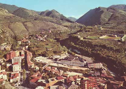 Veduta parziale e Valle Santa