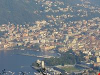 Vista panoramica su Como dal Pin Umbrela