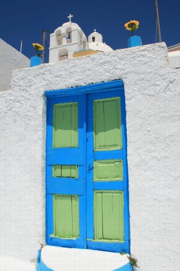 I colori di Santorini