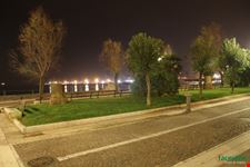 Lungomare di Salerno di notte