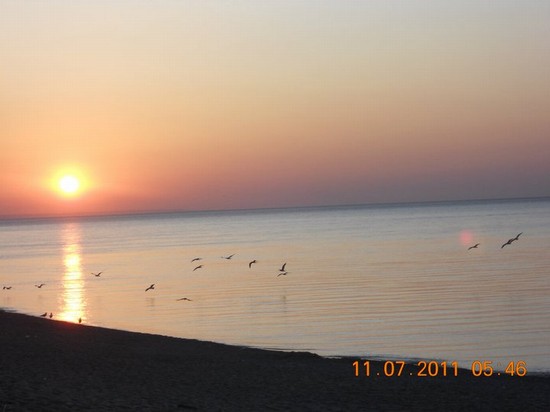 Alba sul Mar Jonio