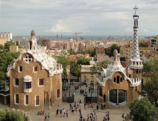 Parc Güell  Barcelona Bernard Gagnon - Creative Commons Bernard Gagnon