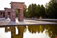 madrid parque del oeste tempio di debod