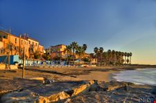 Le spiagge del borgo di ponente