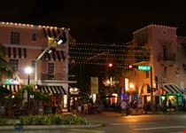 Espanola Way di notte