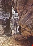 Gola dell'Infernaccio tra il Monte Sibilla e il Monte Priora, con accessi da Passo Cattivo