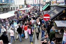 Il mercato di Portobello a Londra