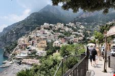 Una bella vista di Positano
