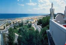 rimini veduta della spiaggia
