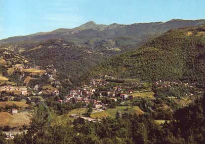 Panorama con vista del Monte Cimone