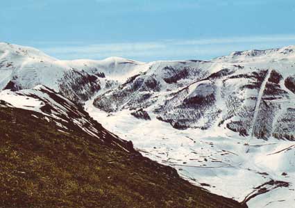 Piste da sci di Campo Felice (m. 2100)