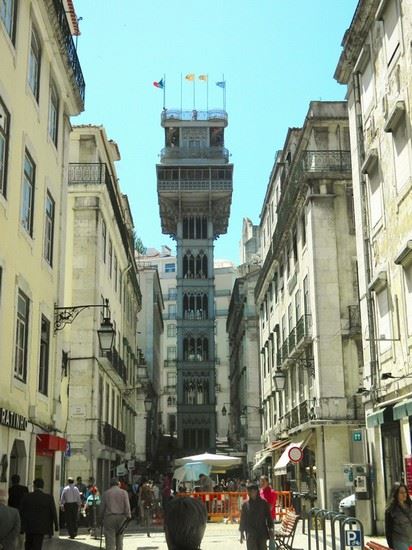 Santa Justa Elevator Lisbon  