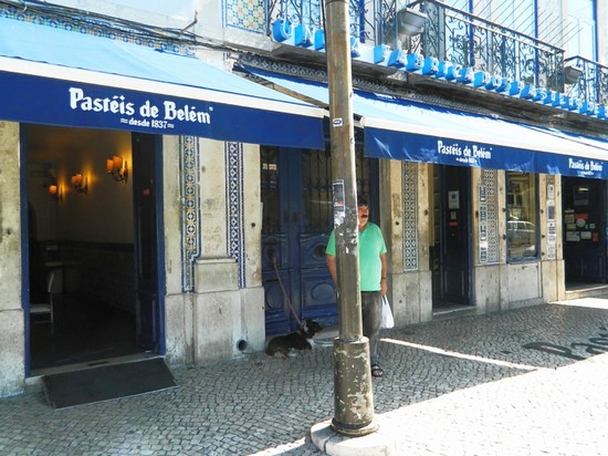 La pasticceria Belem è aperta dal 1837