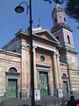 Facciata della Basilica di Santa Maria della Neve a Ponticelli