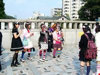 Quartiere Harajuku a Tokyo e le "Harajuku girls"