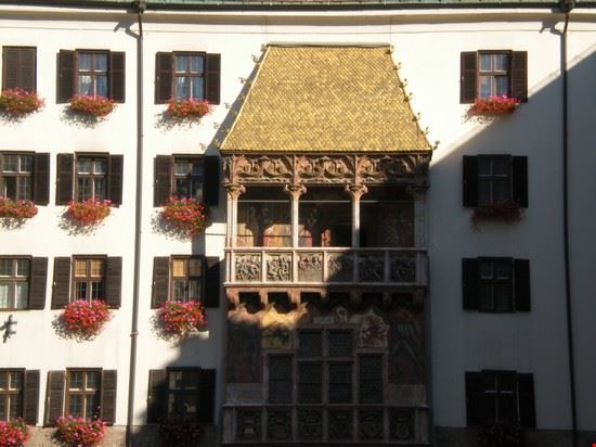 Tettuccio D'oro Balcone voluto da Massimiliano I in occasione delle sue nozze  