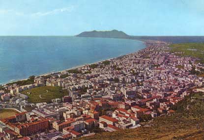 Panorama con il Circeo