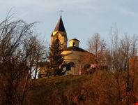 Chiesa di S. Giorgio alla Rocca di Viserano nel Comune di Travo