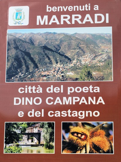 Marradi sulla via Firenze Ravenna