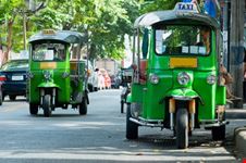 i Tuk Tuk a Bangkok