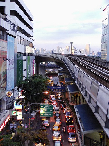 Silom a Bangkok