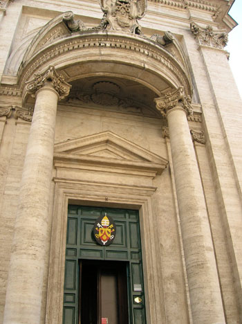 San Carlino alle Quattro Fontane: particolare