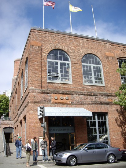 L'esterno del Cable Car Museum