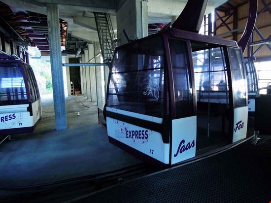 La Metro Alpin e il Padiglione del ghiaccio