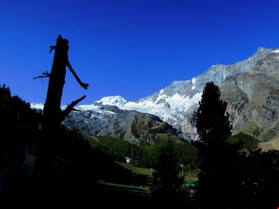 La Metro Alpin e il Padiglione del ghiaccio Saas Fee  