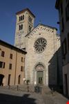 Chiesa San Fedele e la piazza a Como