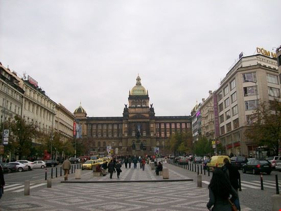 Piazza San Venceslao Praga  