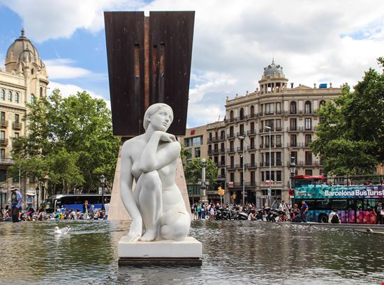 Plaza Catalonya Bellissima piazza in pieno centro a Barcellona  