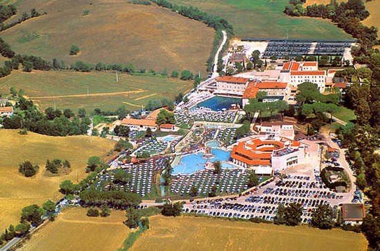 TERME di SATURNIA vista aerea