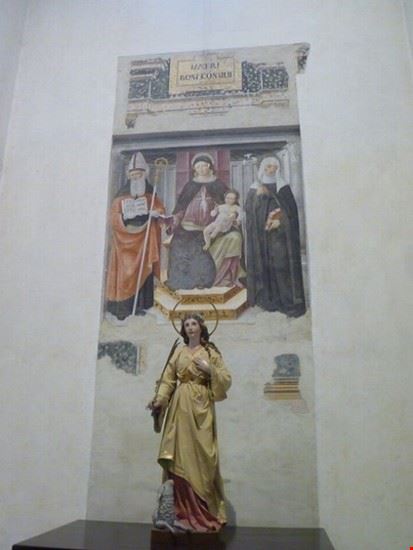  cappella dedicata a santa agnese  