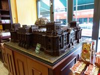 Riproduzione in cioccolato del Reichstad alla Fassbender und Rausch