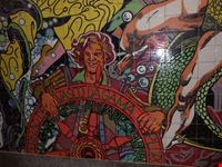 particolare fermata Metropolitana Oriente
