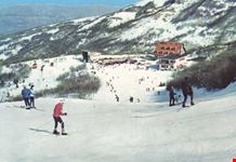 Visione di Passo del Lupo dalla pista Belladonna