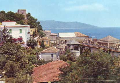 Vista parziale del centro abitato