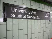 Nella metropolitana di Toronto