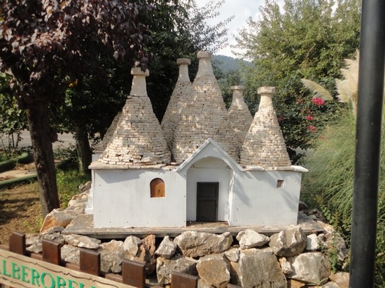 Trulli ad Alberobello in miniatura