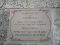 miniatura di alberobello alberobello