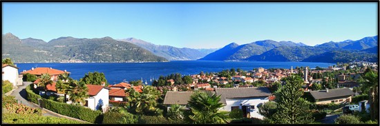 Vista panoramica del Lago Maggiore